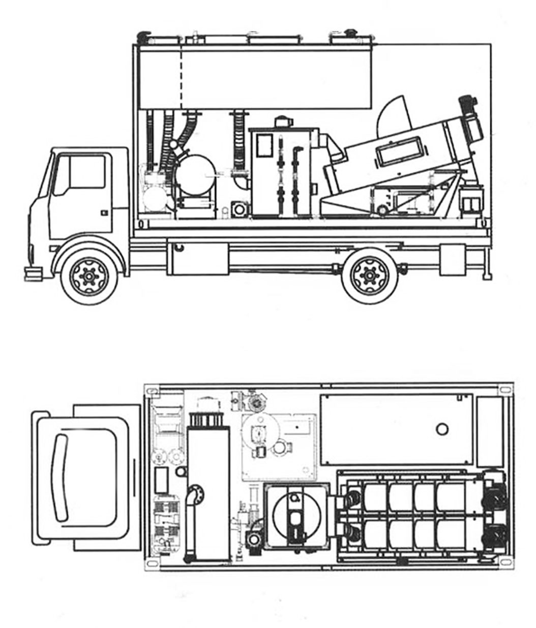 移動(dòng)式污泥脫水車